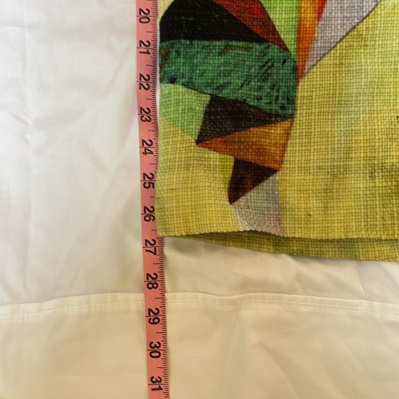 Nicole Miller Artelier Abstract Print Pencil Skirt - Picture 2 of 8